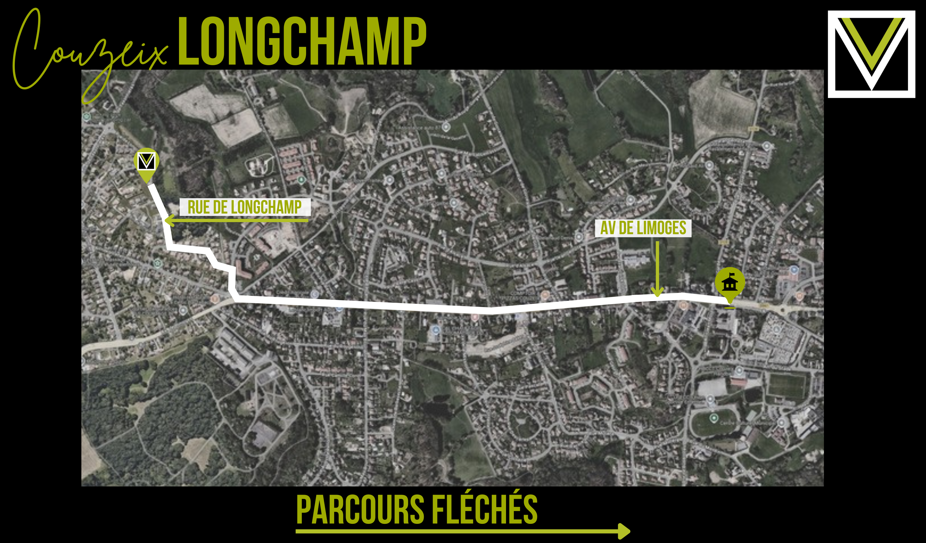 Carte Longchamp Couzeix